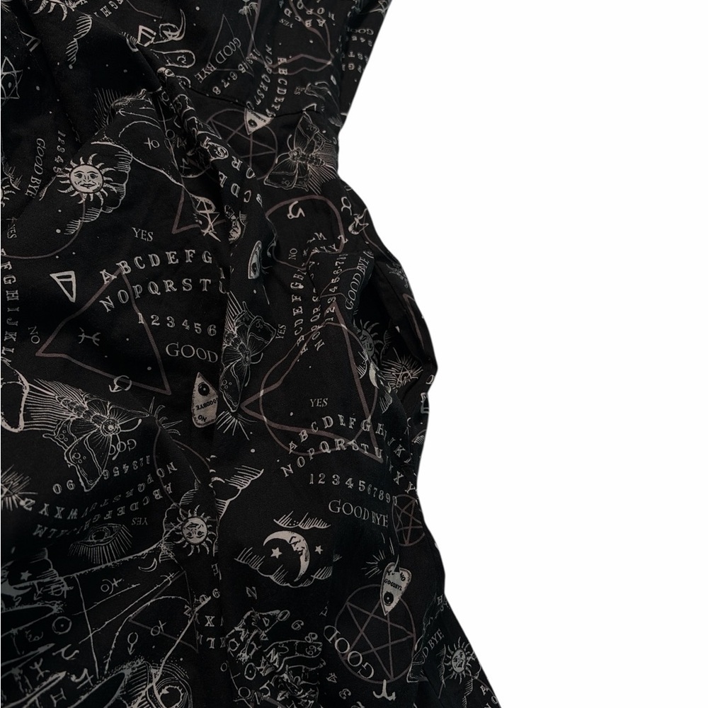 Teens Hell Bunny Ouija Mini Dress Size Xl - Picture 1 of 5
